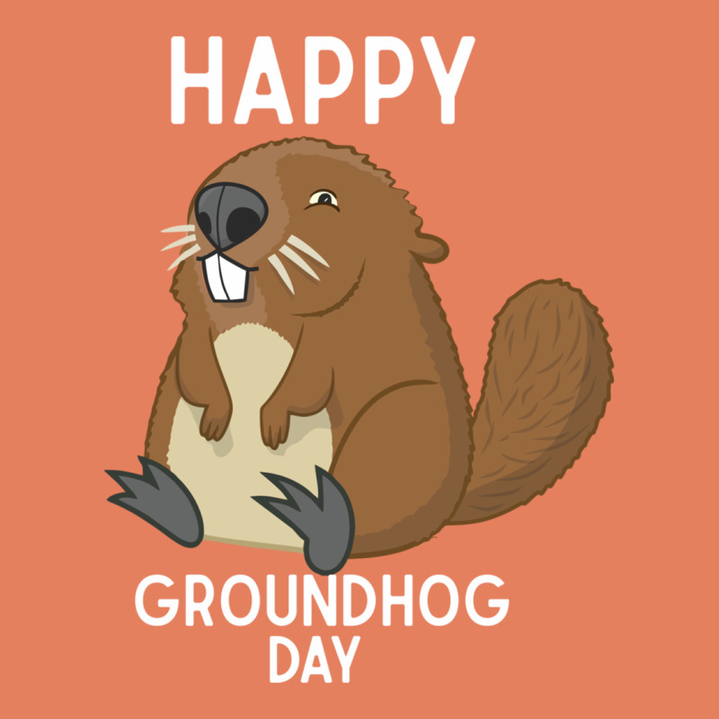 Happy Groundhog Day Respect The Shadow Funny Spring Prediction Holiday Classic Tee by linhVisuals | Teevron