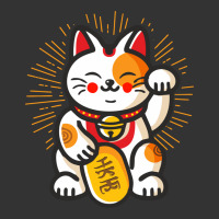 maneki neko lucky cat money feline japanese good luck charm kitten gif | Teevron