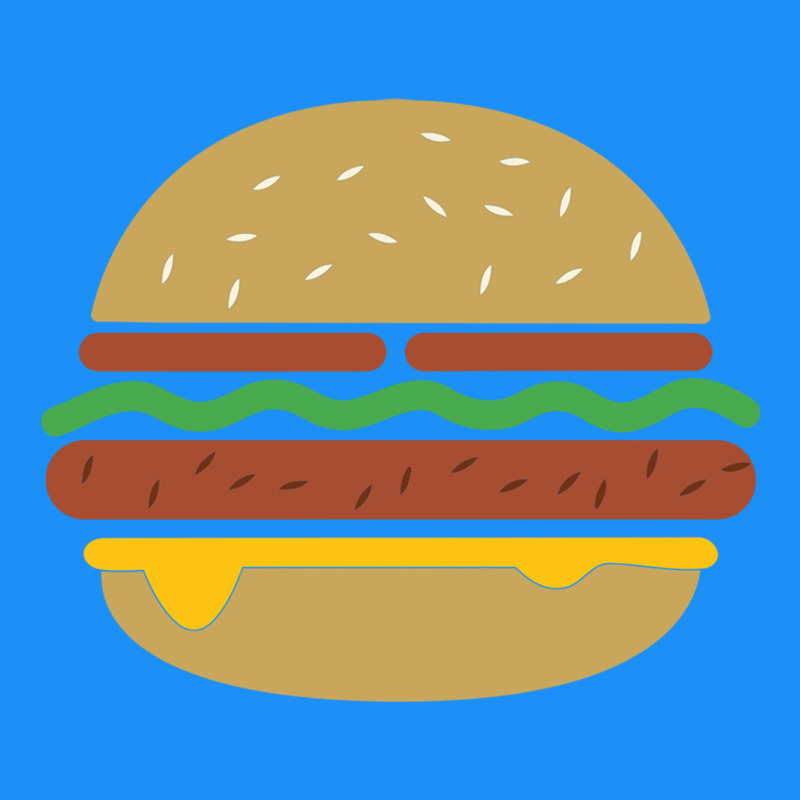 Vintage Burger Print Classic Tee by linhVisuals | Teevron