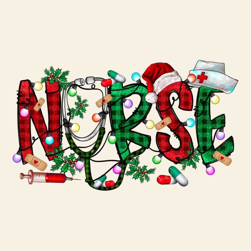 Nurse Christmas Vintage Tee by RacoonDesign | Teevron