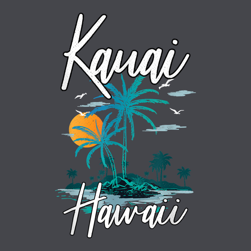 Family Vacation Retro Sunset Hawaii Kauai T Shirt Classic Tee by linhVisuals | Teevron
