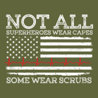 Nurses Not All Superheroes Wear Caps Some Wear Scrubs Nurse Supportive Classic Tee | Teevron