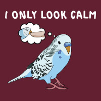 Parakeet Bird Biting Finger Funny I Only Look Calm Classic Tee | Teevron