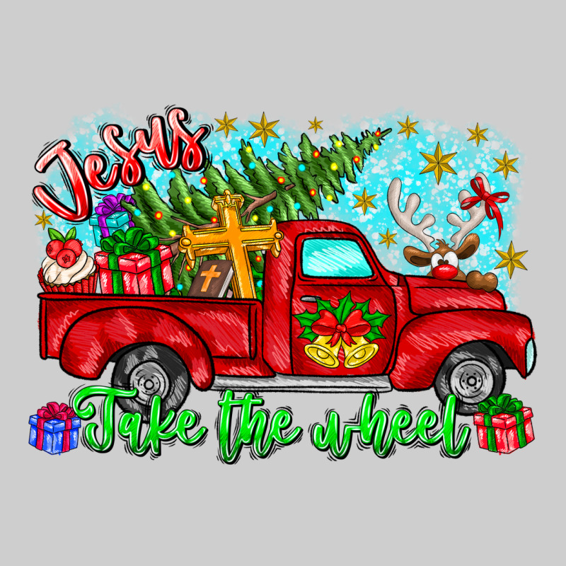 Jesus Take The Wheel Premium Tee by CowhideDigitalArt | Teevron