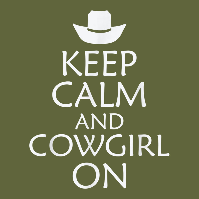 Keep Calm And Cowgirl Horse Classic Tee by linhVisuals | Teevron