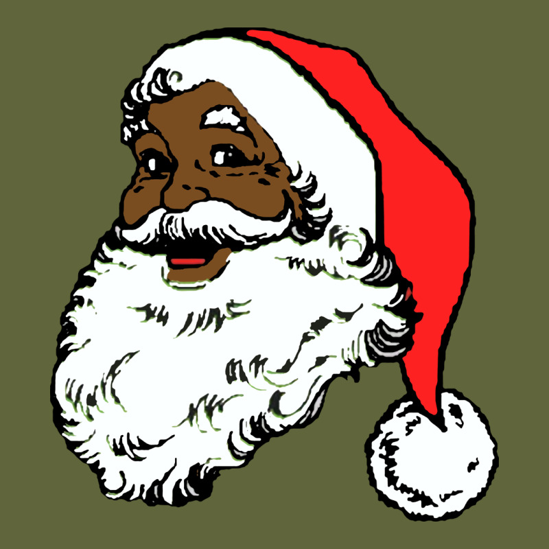 Black Santa Claus Christmas Classic Tee by linhVisuals | Teevron
