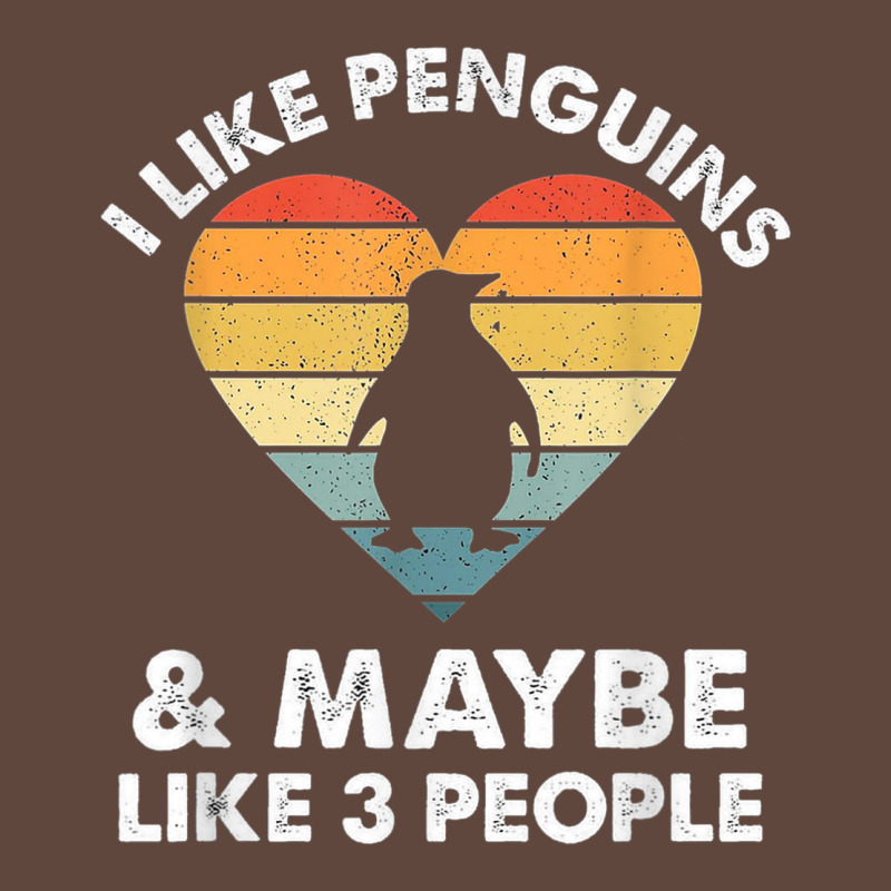 I Like Penguins And 3 People Vintage Classic Tee by linhVisuals | Teevron