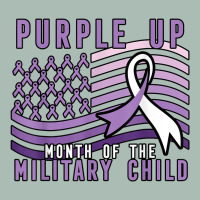 Purple Up Month Of The Military Child Classic Tee | Teevron