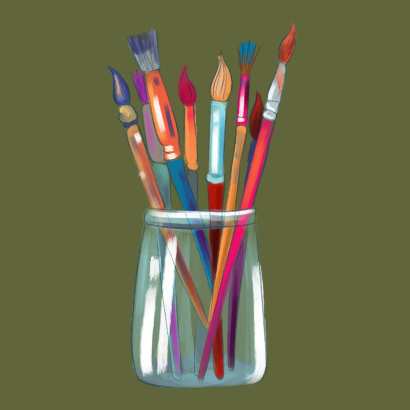 Paint Brushes Classic Tee by linhVisuals | Teevron