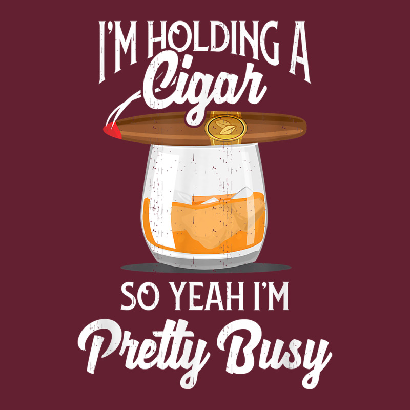 Cigar Smoking Tshirt Smoking Whiskey Drinking Dad Tee Gift Classic Tee by linhVisuals | Teevron
