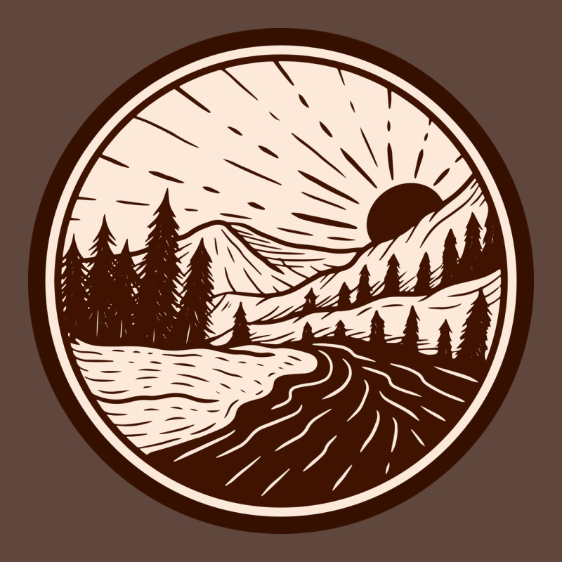 River Forest Brown Classic Tee by linhVisuals | Teevron