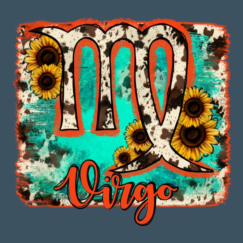 Virgo Turquoise Cowhide Urban Heavy Tee by RanaPortraitStore | Teevron