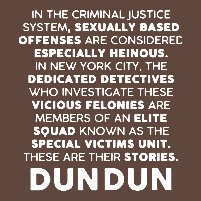 Law And Order Svu Opening Monologue Classic Tee by linhVisuals | Teevron
