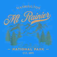 Mount Rainier National Park Washington Usa Vacation Hiking Classic Tee | Teevron
