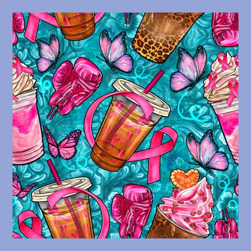 Breast Cancer Coffee Cups With Butterfly Seamless Pattern Bbs Classic Tee by BundleAndBundleShop | Teevron