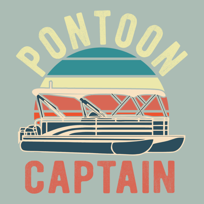 Pontoon Captain Vintage Boating Party Funny Gift For Pontooning Lover Classic Tee by linhVisuals | Teevron