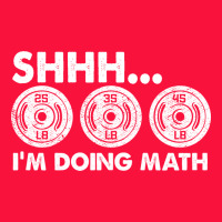 Shhh I'm Doing Math Gym Funny Bodybuilding Weightlifting Humor Quote Classic Tee | Teevron