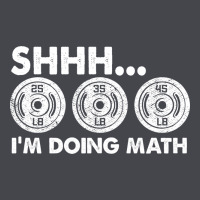 Shhh I'm Doing Math Gym Funny Bodybuilding Weightlifting Humor Quote Classic Tee | Teevron