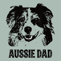 Mens Aussie Dad   Australian Shepherd Dog Dad T Shirt Classic Tee | Teevron