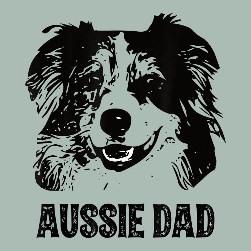 Mens Aussie Dad   Australian Shepherd Dog Dad T Shirt Classic Tee by linhVisuals | Teevron