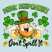 Drink Responsibly Dont Spill It Ladies Tee | Teevron