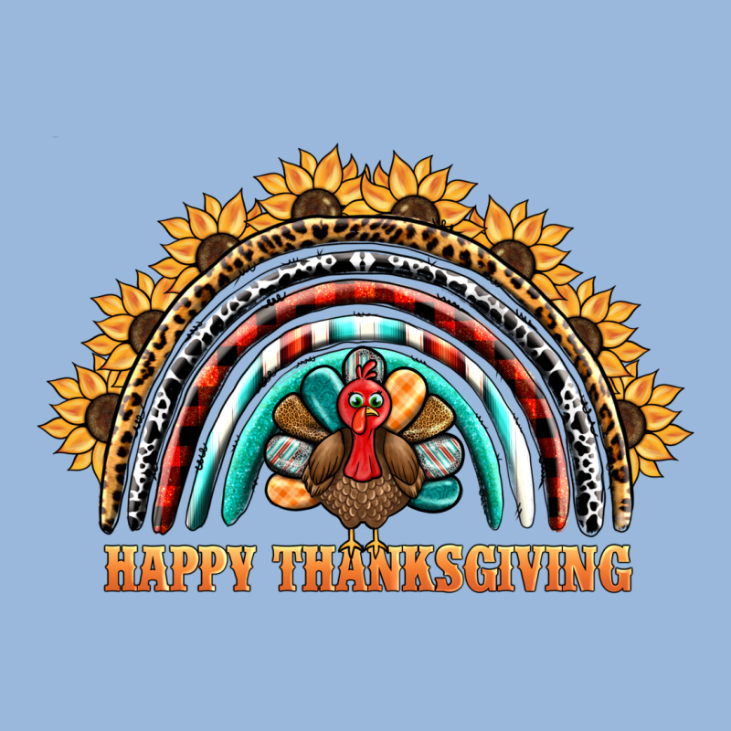 Happy Thanksgiving Rainbow Premium Hoodie by BarkalooDesign | Teevron