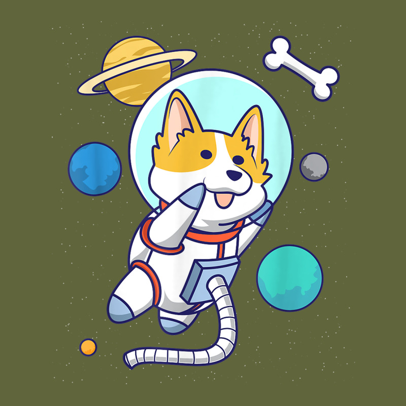 Kawaii Corgi Astronaut Dog Corgi In Space Classic Tee by linhVisuals | Teevron