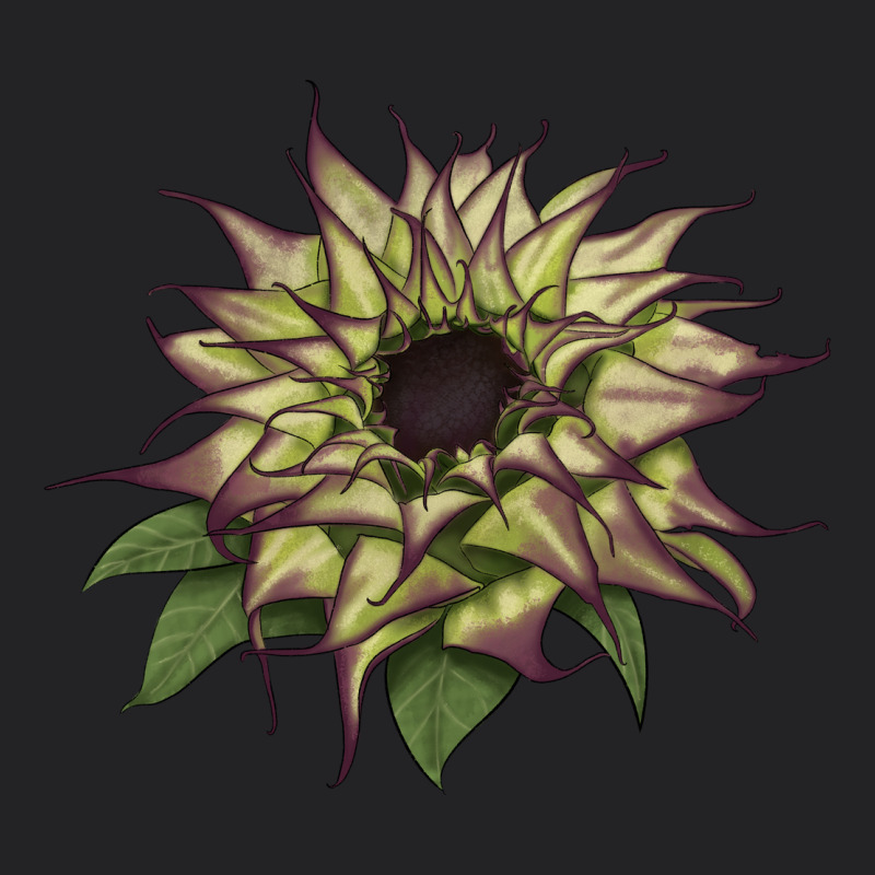 Sun   Fill Purple Sunflower Vintage Tee by LillyAllenDesigns | Teevron
