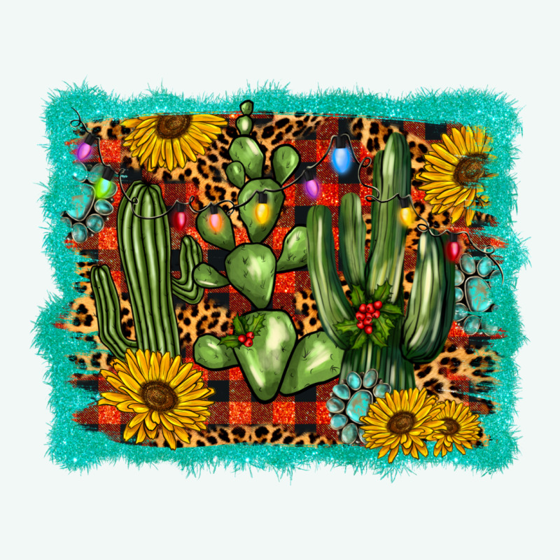 Cactus Christmas Premium Hoodie by BarkalooDesign | Teevron