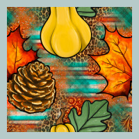 Fall Pumpkins Seamless Pattern Heavy Core Tee | Teevron