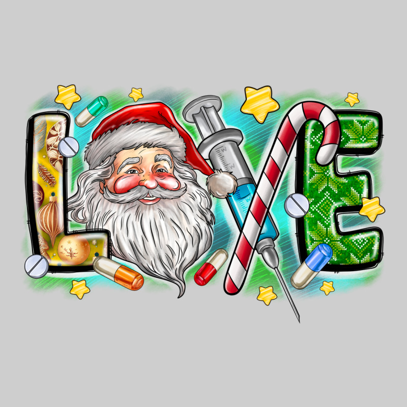 Love Santa Premium Tee by CowhideDigitalArt | Teevron