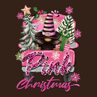Pink Christmas Truck Gnome Heavy Core Tee | Teevron