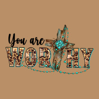 You Are Worthy Cross Vintage Hoodie | Teevron