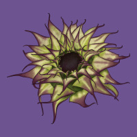 Sun   Fill Purple Sunflower Vintage Tee | Teevron