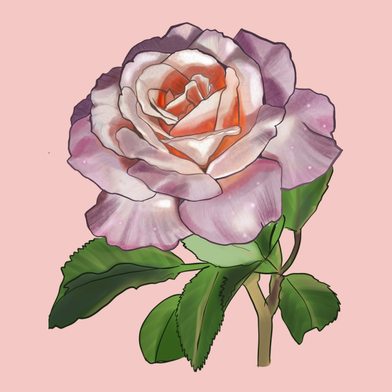 Belinda's Blush Rose Urban Heavy Tee by LillyAllenDesigns | Teevron