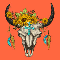 Bull Skull Western Premium Hoodie | Teevron