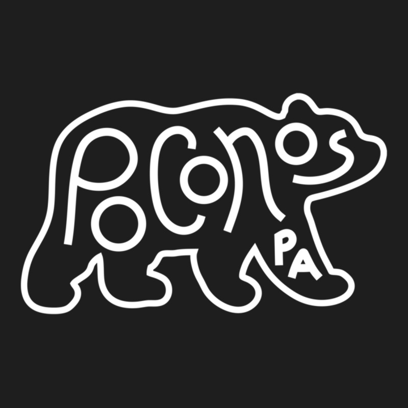 Poconos Pennsylvania Pocono Pa Bear Travel Animal Classic Tee by linhVisuals | Teevron