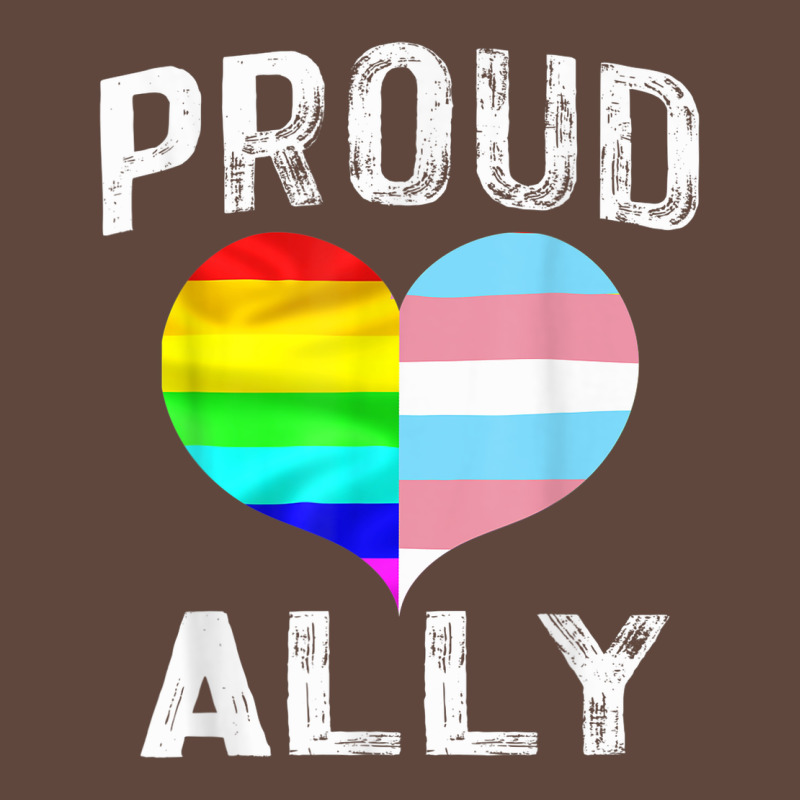 Proud Ally Lgbt Rainbow Heart Gay Pride Month Classic Tee by linhVisuals | Teevron