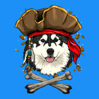 Alaskan Malamute Pirate Dog Halloween Classic Tee | Teevron