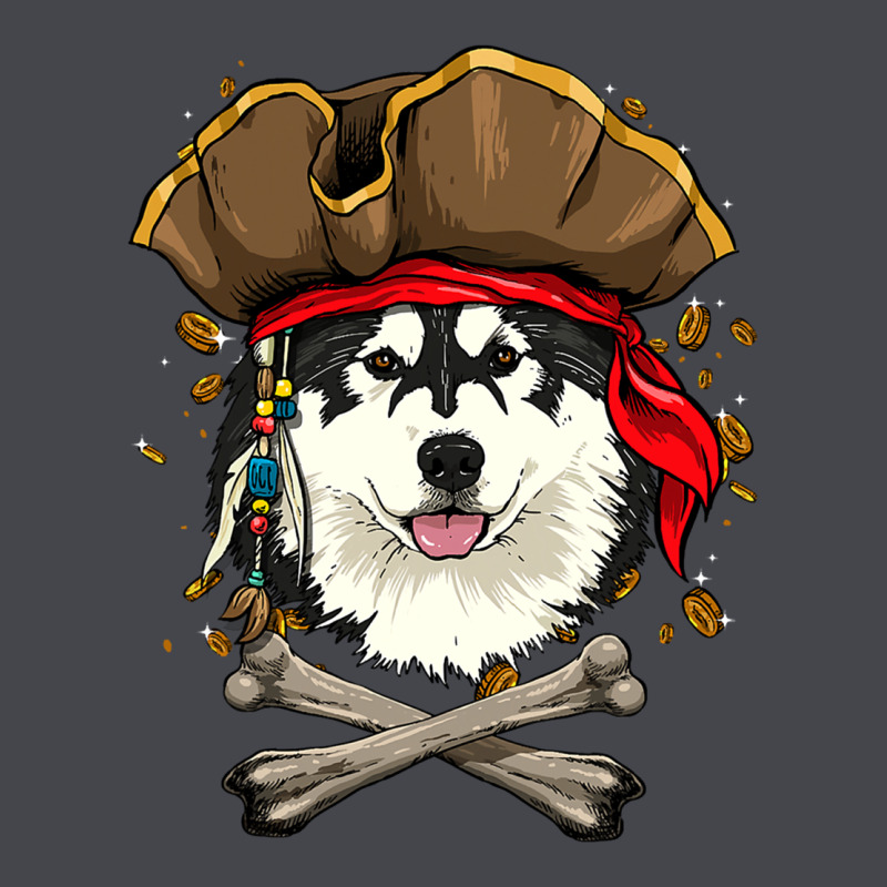 Alaskan Malamute Pirate Dog Halloween Classic Tee by linhVisuals | Teevron