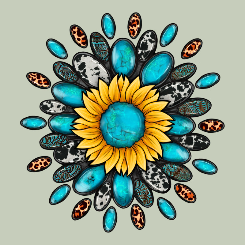 Gemstone Sunflower Long Sleeve Tee by Artiststas | Teevron