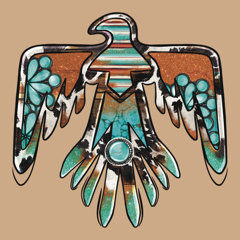 Thunderbird With Gemstone Vintage Hoodie by BarkalooDesign | Teevron