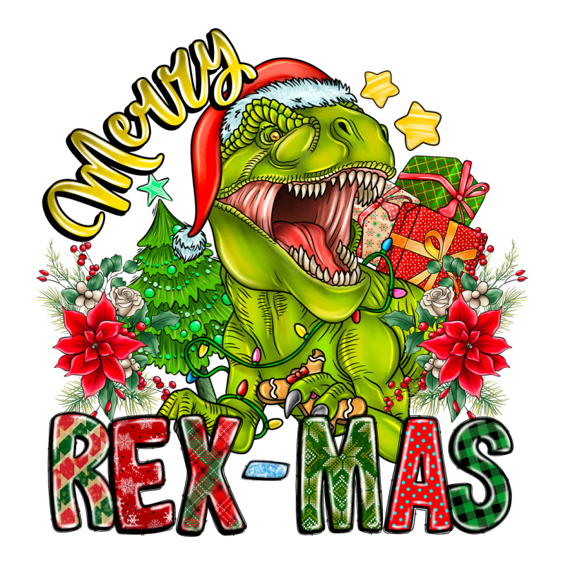 Merry Rexmas Premium Tee by CowhideDigitalArt | Teevron