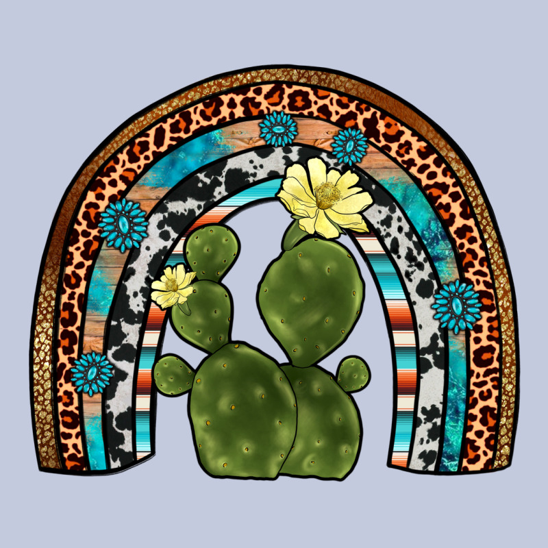 Cactus Gemstone Rainbow Long Sleeve Tee by Artiststas | Teevron