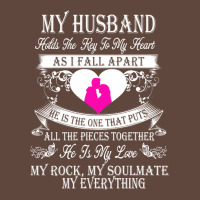My Husband Holds The Key To My Heart Classic Tee | Teevron