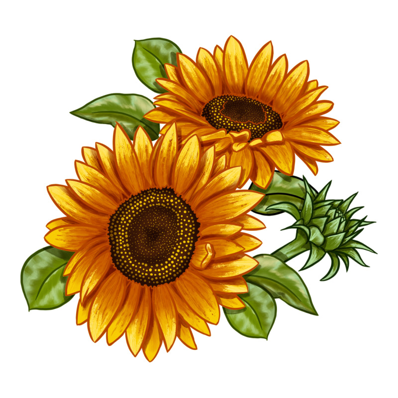 Soraya Sunflower Urban Heavy Tee by LillyAllenDesigns | Teevron