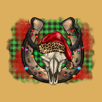 Christmas Horseshoe Bull Skull Premium Hoodie | Teevron