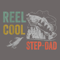 Mens Reel Cool Step Dad Fishing Funny Fathers Day Classic Tee | Teevron