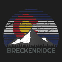 Breckenridge Colorado X Co Flag Mountain Peak Raglan Baseball Tee Classic Tee | Teevron