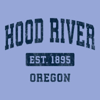 Hood River Oregon Or Vintage Sports Established Navy Design T Shirt Classic Tee | Teevron